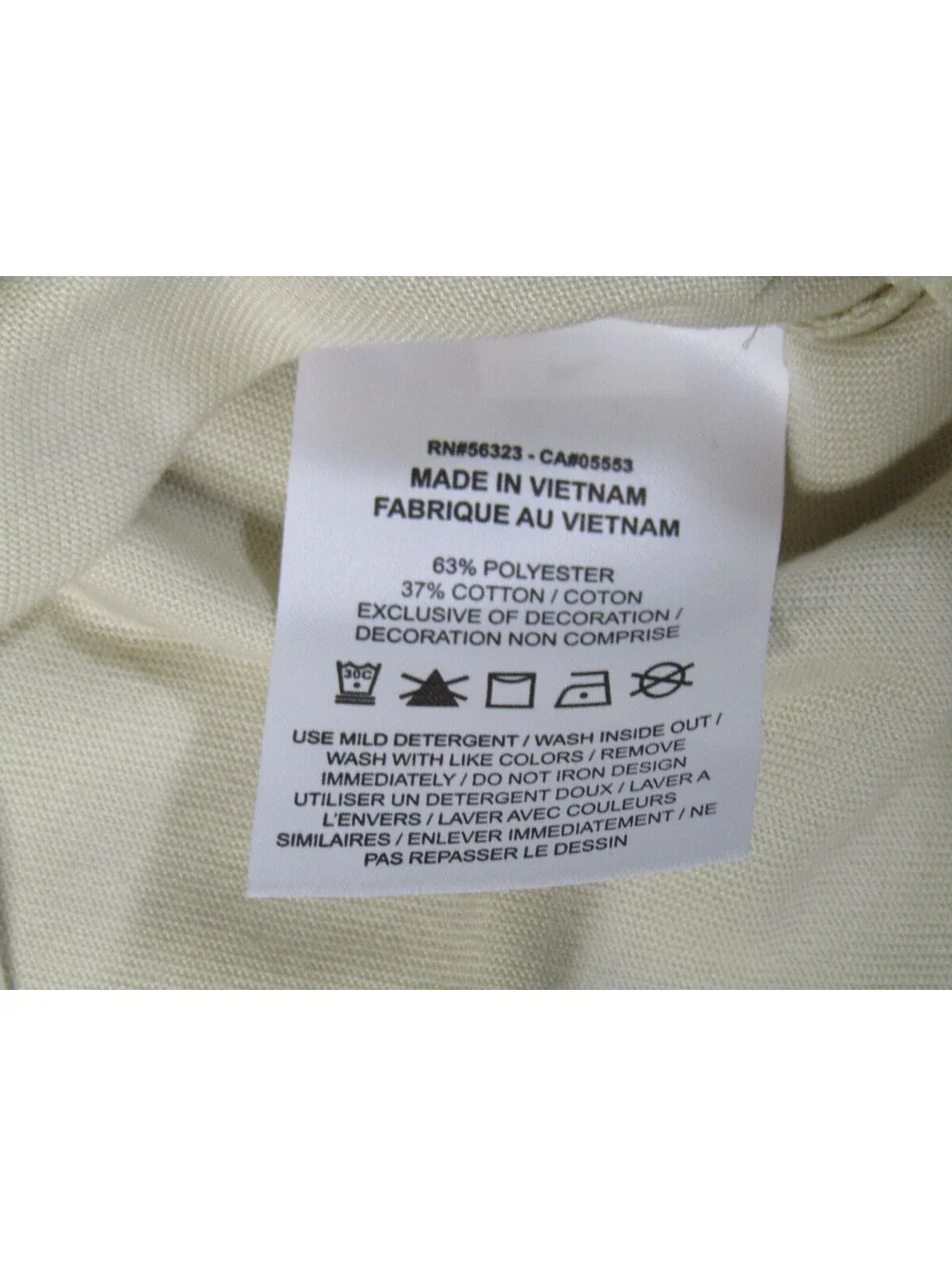 NWT Nike ACG Loose Dri-FIT Luminescent Alien Beige T-Shirt Men's S HV2168-229 - Picture 3 of 8